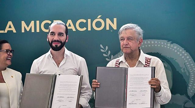 Andrés Manuel López Obrador y Nayib Bukele lanzan un Plan Integral de Desarrollo para Centroamérica.