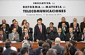 Presentación de la Reforma Integral de Telecomunicación.