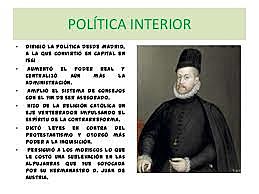 Politica interior Carlos I