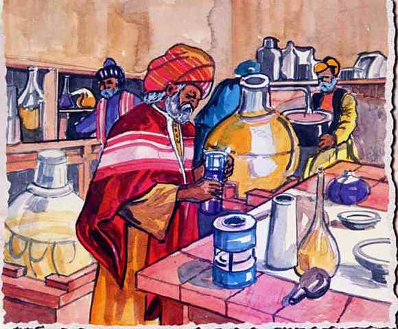 Hydroloric and nitro acid jabir