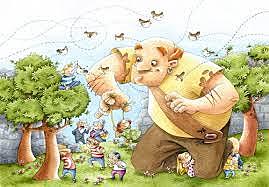 I return the joy to the garden