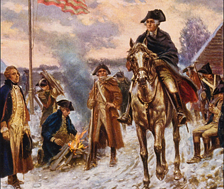 Arrival at Valley Forge