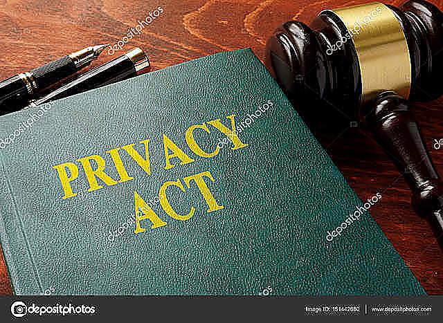 Ley Privacy Act en Estados Unidos de Norteamérica