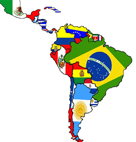 Latinoamerica Brasil, Chile, Argentina, Paraguay, Panamá, Uruguay.