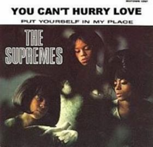 You cant Hurry love -The supremes