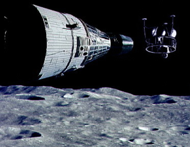 Manned Lunar orbit