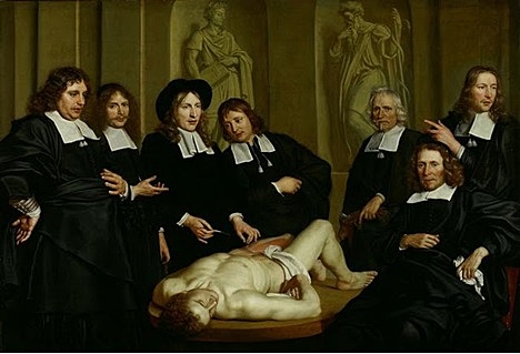 La lección de anatomía del Profesor Ruysch