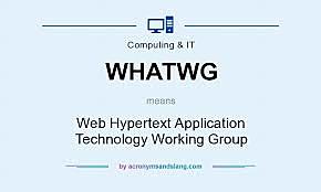 Se funda el WHATWG  (Web Hypertext Application Technology Working Group)