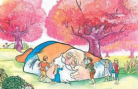 9. THE GIANT BECAME OLD WAITING FOR HIS FRIEND