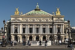 La Grand Opéra de París, Francia.