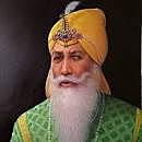 Peace treaty with Rangit Singh.