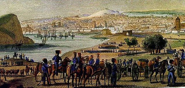 Napoleonek Portugal inbaditzea erabaki.