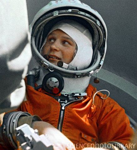 1st woman in space