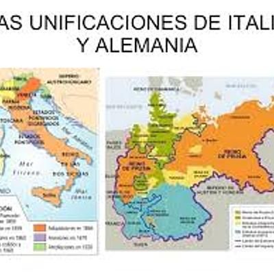 Timeline: UNIFICACIÓN ALEMANA E ITLIANA