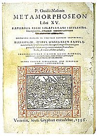 "La Metamorfosis", Ovidio