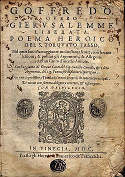 "Jerusalen liberada", Torquato Tasso