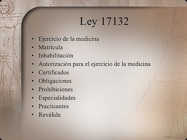 Ley 17.132