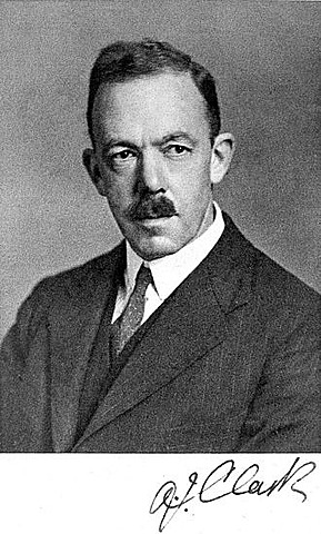 Alfred Joseph Clark (1885-1941)