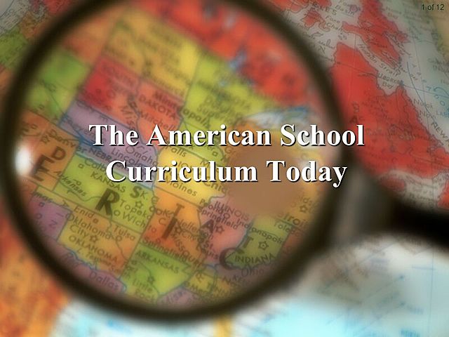 Curriculum Today (Conclusion)