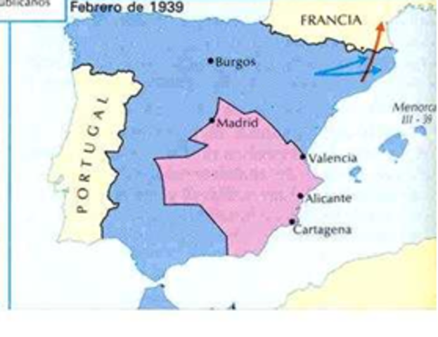 Republicans: Madrid i la zona central d'Espanya