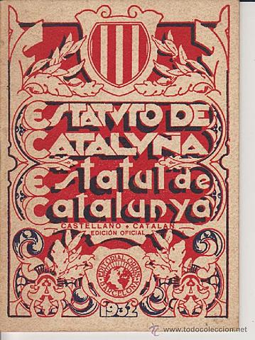 Aprobación del Estatuto de Cataluña