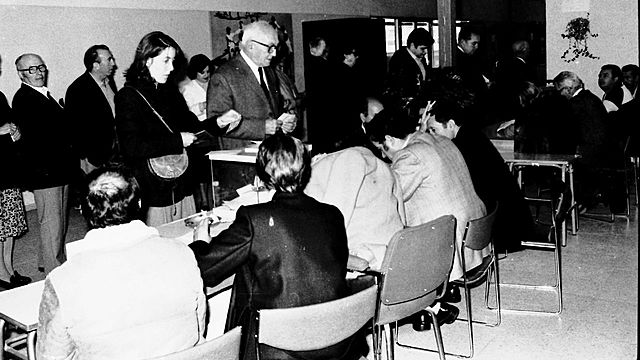 Primeras elecciones en Galicia