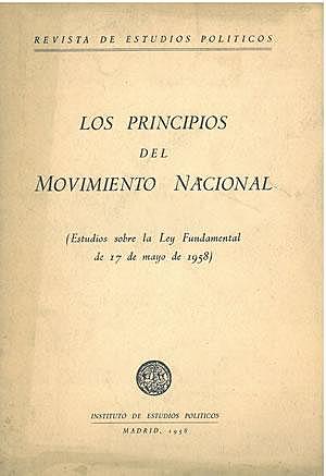 1958 Ley sobre los principios del Movimiento Nacional.