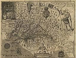 Map of Virgina