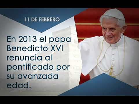 RENUNCIA BENEDICTO XVI