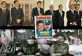 Dialógos de Juan Manuel Santos con las FARC.