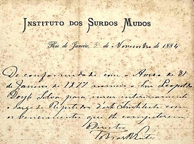 Primeiras instituições para o atendimento às pessoas cegas e às pessoas surdas