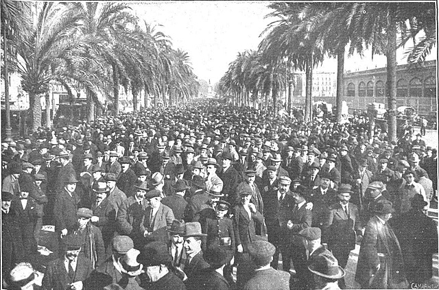 Pistolerismos en Barcelona