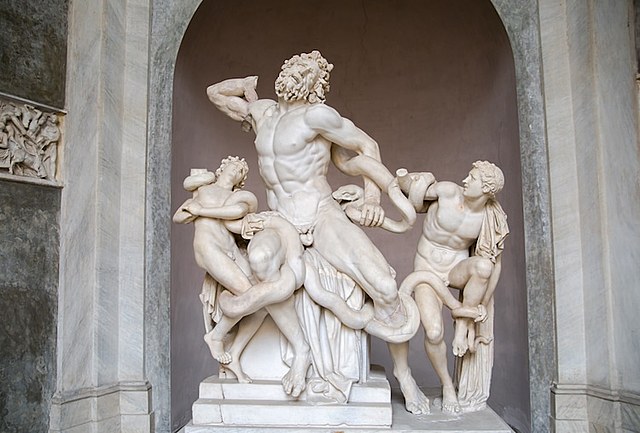 Laocoonte y sus hijos