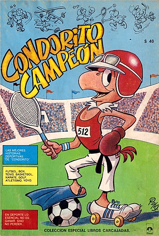 Primer caricatura de Condorito.