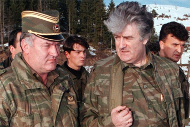 Karadzic and Mladic are officaly wanted by the International Criminal Tribunal