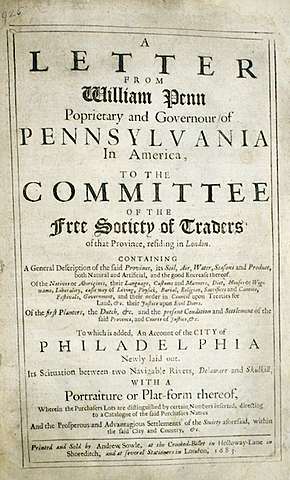 Pennsylvania is Established