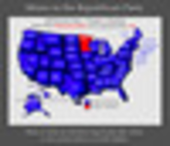 Conservative Republicans sweep the historic 1980 election.