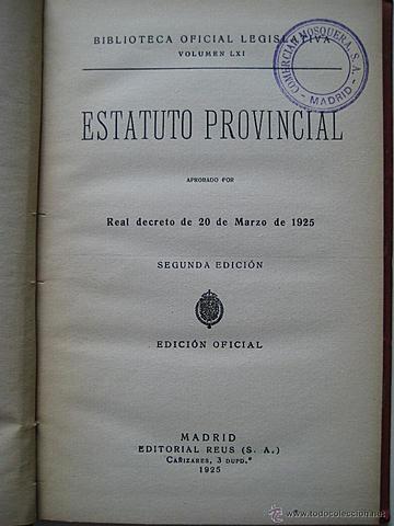 Estatuto Provincial