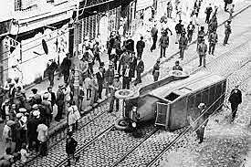 Crisis monarquía Alfonso XIII y triple crisis 1917