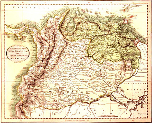 Creacion del virreinato de Nueva Granada