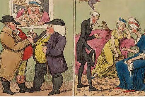 Origen de la caricatura política