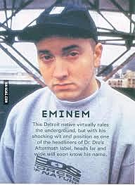 Eminem's personal struggles and abuse of drugs and alcohol resulted in a suicide attempt.