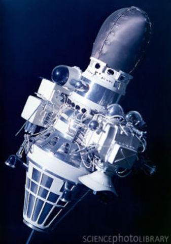 Soviet Luna 9 is the first spacecraft to soft-land on the moon