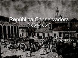 La república conservadora.