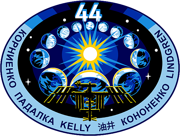 ISS Expedition 44, Kelly and Lindgren became the first Americans ever to eat food grown entirely in space