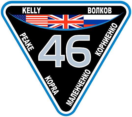 ISS Expedition 46, the first british amateur radio call