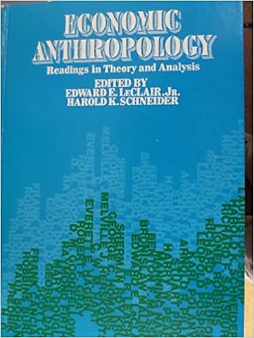 Economic Anthropology: Obra Formalista