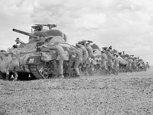 Allies begin to counteratac Germany's attack