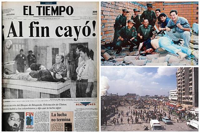 Cayo muerto Pablo Escobar