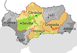 Toledo, Sevilla y Cordoba